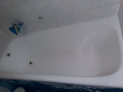 Восстановление стальной ванны в Тернополе